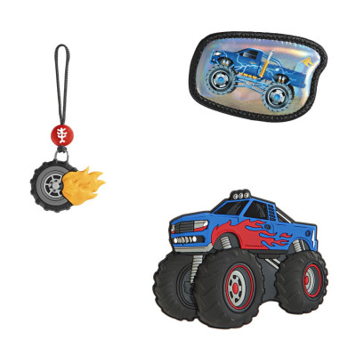 Doplňková sada obrázků MAGIC MAGS Monster Truck Rocky k aktovkám GRADE