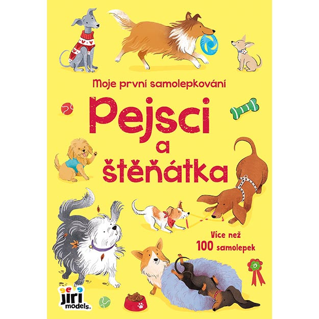 Pejsci a štěňátka - moje první samolepkování